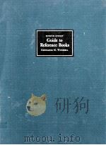 GUIDE TO REFERENCE BOOKS（1962 PDF版）