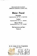 BLAISE PASCAL   1956  PDF电子版封面     