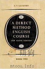 A DIRECT METHOD ENGLISH COURSE BOOK TWO（1967 PDF版）