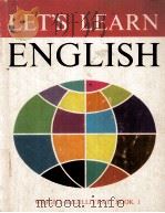 LET‘S LEARN ENGLISH BEGINNING COURSE:BOOK 1 FOURTH EDITION   1971  PDF电子版封面    AUDREY L.WRIGHT  AND JAMES H.M 