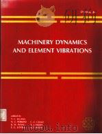 MACHINERY DYNAMICS AND ELEMENT VIBRATIONS（ PDF版）