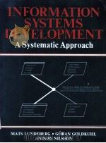 INFORMATION SYSTEMS DEVELOPMENT A Systematic Approach（ PDF版）