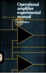 Operational amplifier experimental manual  Butterworths（ PDF版）