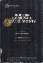 MODERN CARBONATE ENVIRONMENTS  Benchmark Papers in Geology/74（ PDF版）
