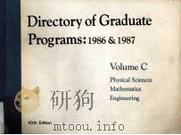 Directory of Graduate programs : 1986 & 1987.volume C     PDF电子版封面  0886850274  Graduate Record Examinations B 