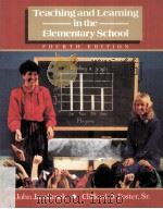 Teaching and learning in the elementary school     PDF电子版封面  0023603313   