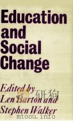 Education and social change     PDF电子版封面  0709939043   