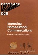Improving home-school communications     PDF电子版封面  0873672305   