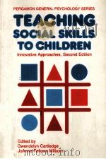 Teaching social skills to children : innovative approaches（ PDF版）