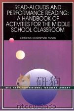 Read-alouds and performance reading : a handbook of activities for the middle school classroom（ PDF版）