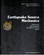 Earthquake Source Mechanics     PDF电子版封面  087590405X  Shamita Das  John Boatwright 
