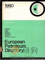 European Petroleum Directory   1980     PDF电子版封面    OIL&GAS JOURNAL 