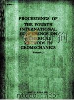 PROCEEDINGS OF THE FOURTH INTERNATIONAL CONFERENCE ON NUMERICAL METHODS IN GEOMECHANICS  VOLUME 2（1982 PDF版）