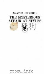 THE MYSTERIOUS AFFAIR AT STYLES（ PDF版）