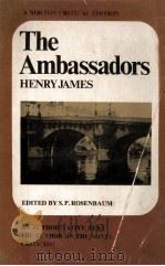 THE AMBASSADORS:AN AUTHORITATIVE TEXT THE AUTHOR ON THE NOVEL CRITICISM     PDF电子版封面    HENRY JAMES 