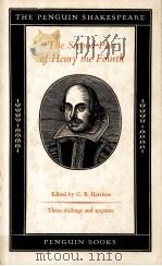 THE SECOND PART OF THE HISTORY OF HENRY THE FOURTH   1965  PDF电子版封面    WILLIAM SHAKESPEARE 