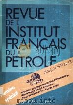 PEVUE DE L'INSTITUT FRANCAIS DU PETROLE     PDF电子版封面     