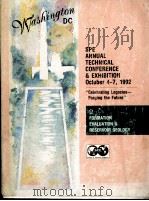 PROCEEDINGS 1992 SPE Annual Technical Conference and Exhibition  Formation Evaluation & Reservoir Ge     PDF电子版封面     