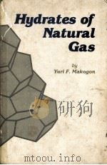 Hydrates Of Natural Gas     PDF电子版封面  0878141650  Yeri F.Makogon  W.J.Cieslewicz 