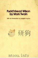 PUDD‘NHEAD WILSON BY MARK TWAIN（1984 PDF版）