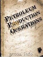PETROLEUM PRODUCTION  OPERATIONS     PDF电子版封面  0886981247  Lewis W.Hall 