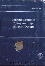 Cueernt Topics in Piping and Pipe Support Design（ PDF版）