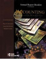 Annual Report Booklet to accompany Accounting A Business Perspective  Seventh Edition     PDF电子版封面  0071092218   