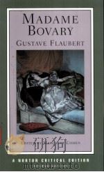 MADAME BOVARY  Gustave Flaubert  CONTEXTS CRITICAL RECEPTION SECOND EDITION     PDF电子版封面  0393979176   