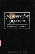 William Shakespeare  Measure for Measure     PDF电子版封面    JONATHAN CREWE 