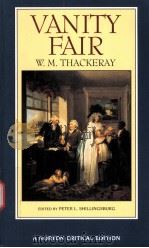 WILLIAM MAKEPEEACE THACKERAY  VANITY FAIR  AN AUTHORITATIVE TEXT BACKGROUNDS AND CONTEXTS CRITICISM     PDF电子版封面  0393965953   