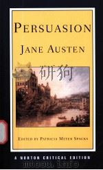 PERSU ASION  AUTHORITATIVE TEXT BACKGROUNDS AND CONTEXTS CRITICISM  Jane Austen     PDF电子版封面    PATRICIA MEYER SPACKS 