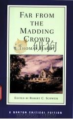 FAR FROM THE MADDING CROWD  THOMAS HARDY  AN AUTHORITATIVE TEXT BACKGROUNDS CRITICISM     PDF电子版封面  0393954081  ROBERT C.SCHWEIK 