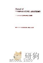 MANUAL OF COMPARATIVE ANATOMY:A GENERAL LABORATORY GUIDE SECOND EDITION（1964 PDF版）