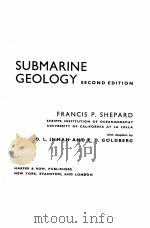 SUBMARINE GEOLOGY SECOND DEITION（1963 PDF版）