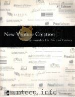 New Ventrue Creation  Entreprenerusbip For Tbe 21st Century  5th Edition     PDF电子版封面  0071167900  Jeffry A.Timmons 