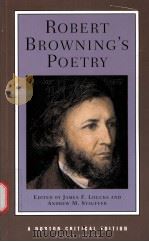 ROBERT  BROWNING'S POETRY  A NORTON CRITICAL EDITION  SECOND EDITION     PDF电子版封面  0393926002   