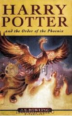 HARRY POTTER and the Order of the Poenix   None  PDF电子版封面    J.K.ROWLING 