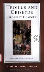 TROILUS AND CRISEYDE with facing-page IL FILOSTRATO  Geoffrey Chaucer     PDF电子版封面  0393927559  STEPHEN A.BARNEY 