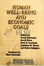 HUMAN WELL-BEING AND ECONOMIC GOALS（ PDF版）