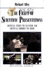 The Craft of Scientific Presentations  Critical Steps to Succeed and Critical Errors to Avoid  With（ PDF版）