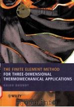 The Finite Element Method for Three-dimensional Thermomechanical Applications（ PDF版）
