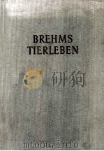 BREHMS TIERLEBEN VIERTER BAND   1956  PDF电子版封面     