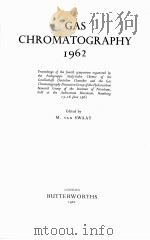 GAS CHROMATOGRAPHY 1962（1962 PDF版）