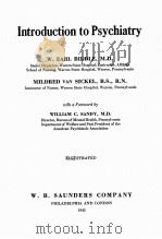 INTRODUCTION TO PSYCHIATRY（1943 PDF版）
