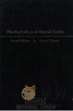 THE PSYCHOLOGY OF MENTAL HEALTH SECOND EDITION（1960 PDF版）
