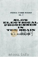 PROGRESS IN BRAIN RESEARCH VOL.7 SLOW ELECTRICAL PROCESSES IN THE BRAIN（1964 PDF版）