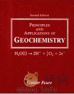 PRINCIPLES AND APPLICATIONS OF GEOCHEMISTRY  A Comprehensive Textbook for Geology Students  Second E     PDF电子版封面  0053364501  GUNTER FAURE 