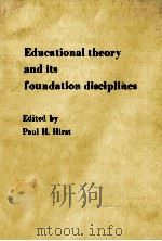 educational theory and its foundation disciplines P145     PDF电子版封面     