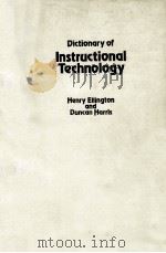 Dictionary of instructional technology     PDF电子版封面  0893972436   