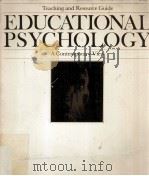 Teaching and resource guide Educational psychology : a contemporary view.     PDF电子版封面    CRM Books (Firm) 